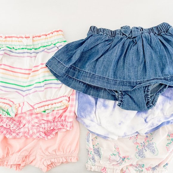 GAP Other - Bundle 6 bloomers shorts Gap size 3-6 months